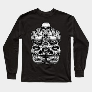 Skulls and Spiders Long Sleeve T-Shirt
